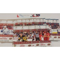 GDA 1-15 Complete Game Day Action Set Insert Set 2017-18 Tim Hortons UD Upper Deck